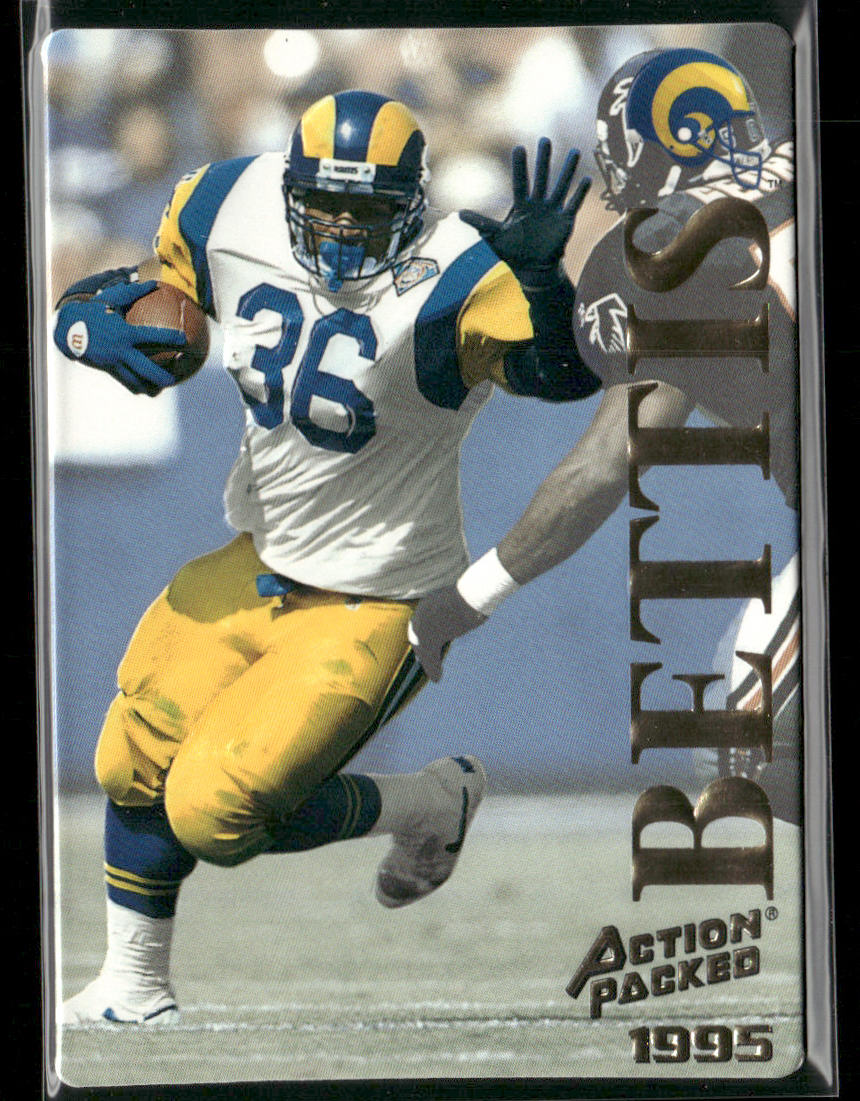 Jerome Bettis 1995 Action Packed #27 St. Louis Rams