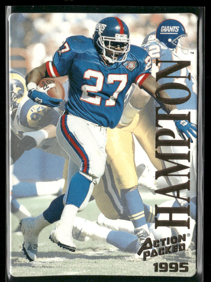 Rodney Hampton 1995 Action Packed #25 New York Giants