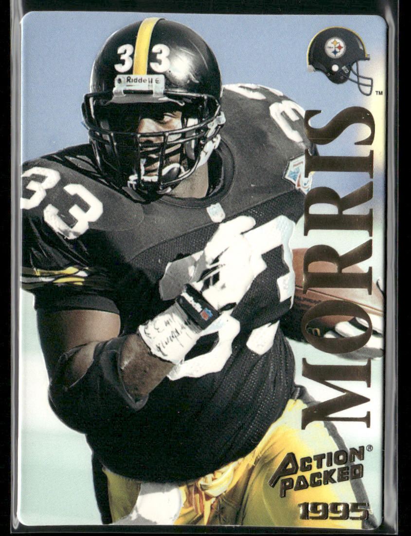 Bam Morris 1995 Action Packed #22 Pittsburgh Steelers