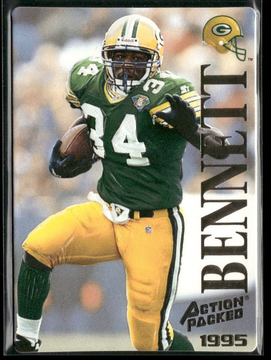 Edgar Bennett 1995 Action Packed #68 Green Bay Packers