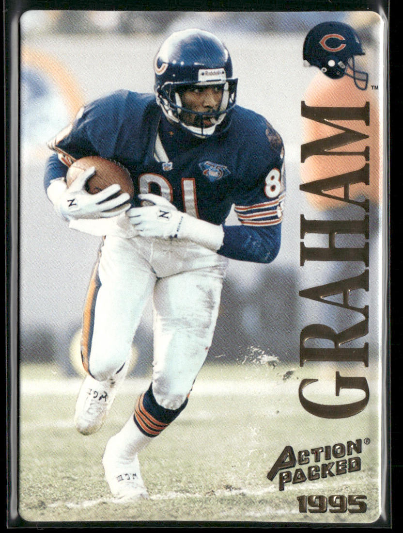 Jeff Graham 1995 Action Packed #65 Chicago Bears