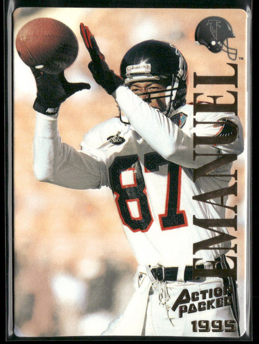 Bert Emanuel 1995 Action Packed #62 Atlanta Falcons