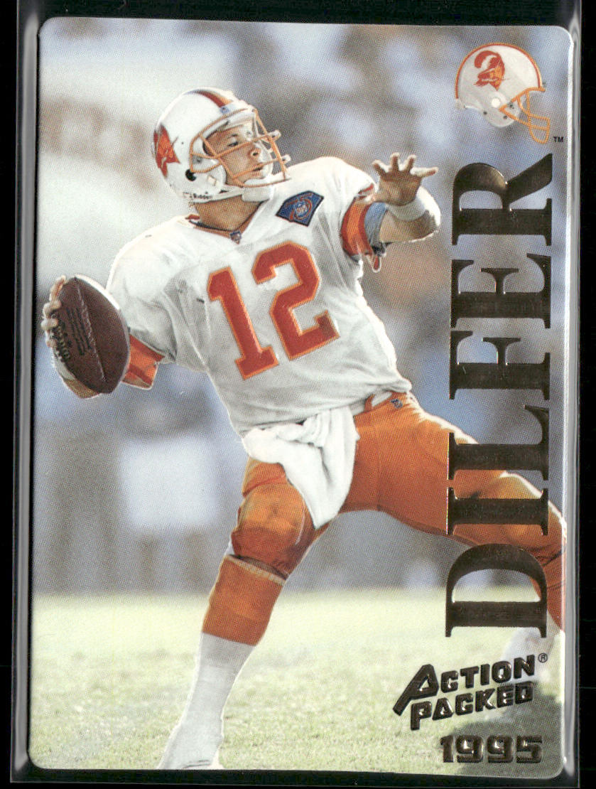 Trent Dilfer 1995 Action Packed #55 Tampa Bay Buccaneers