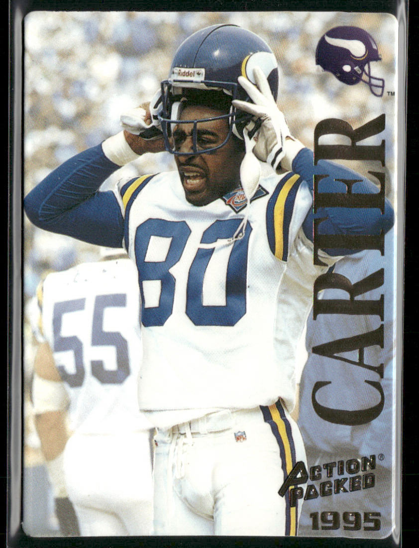 Cris Carter 1995 Action Packed #53 Minnesota Vikings