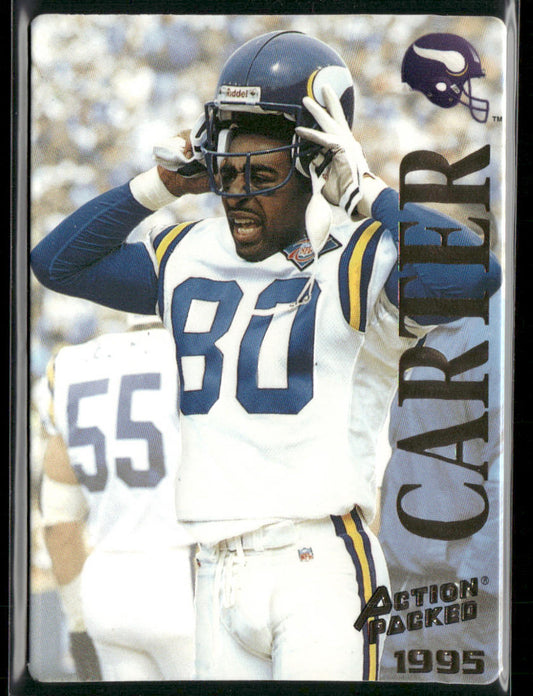 Cris Carter 1995 Action Packed #53 Minnesota Vikings