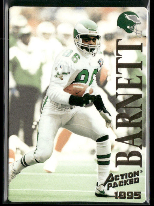 Fred Barnett 1995 Action Packed #48 Philadelphia Eagles