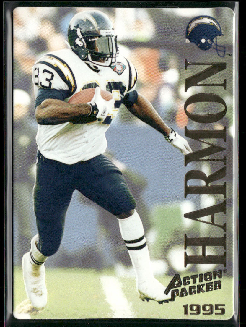 Ronnie Harmon 1995 Action Packed #47 San Diego Chargers