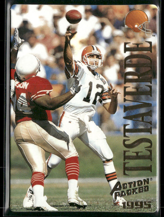 Vinny Testaverde 1995 Action Packed #45 Cleveland Browns