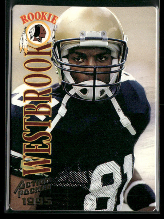 Michael Westbrook 1995 Action Packed #40 RC Washington Redskins