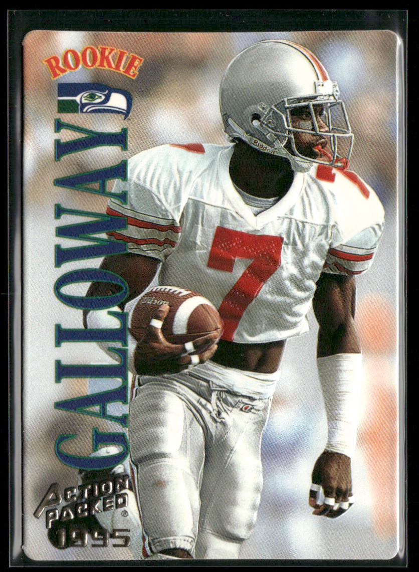 Joey Galloway 1995 Action Packed #38 RC Seattle Seahawks