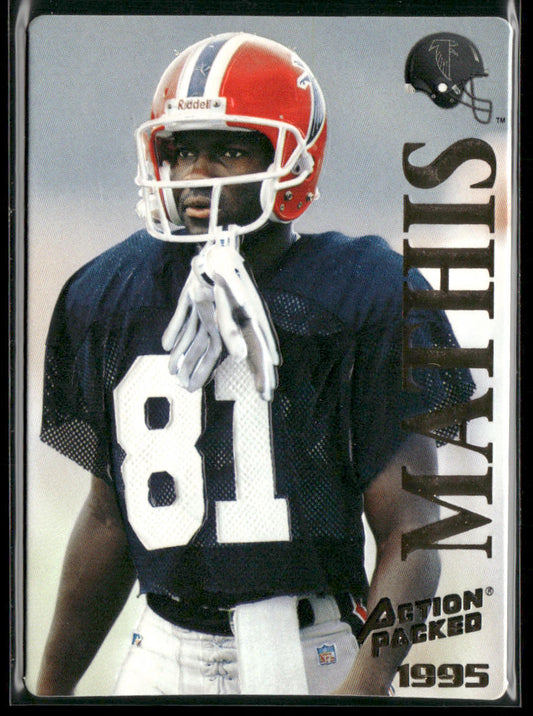 Terance Mathis 1995 Action Packed #85 Atlanta Falcons