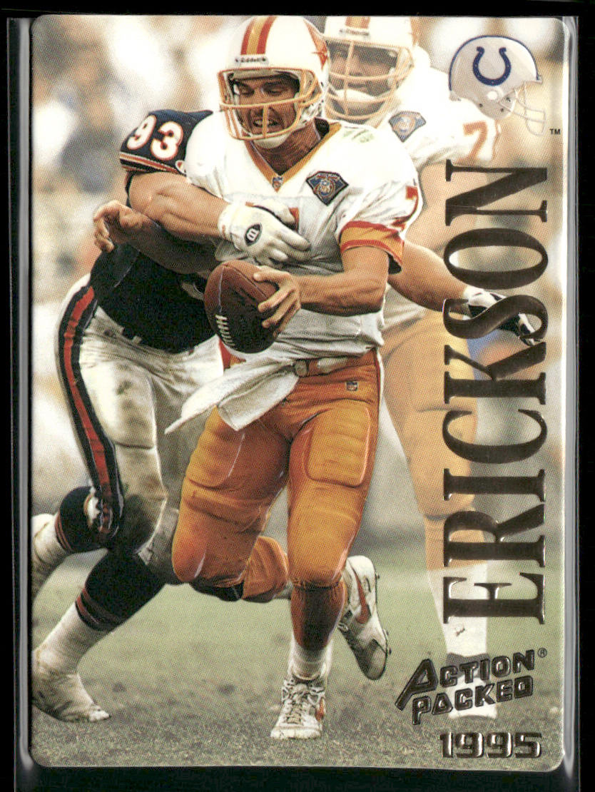 Craig Erickson 1995 Action Packed #81 Indianapolis Colts