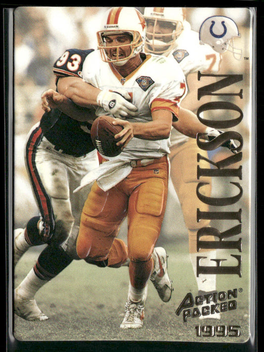 Craig Erickson 1995 Action Packed #81 Indianapolis Colts