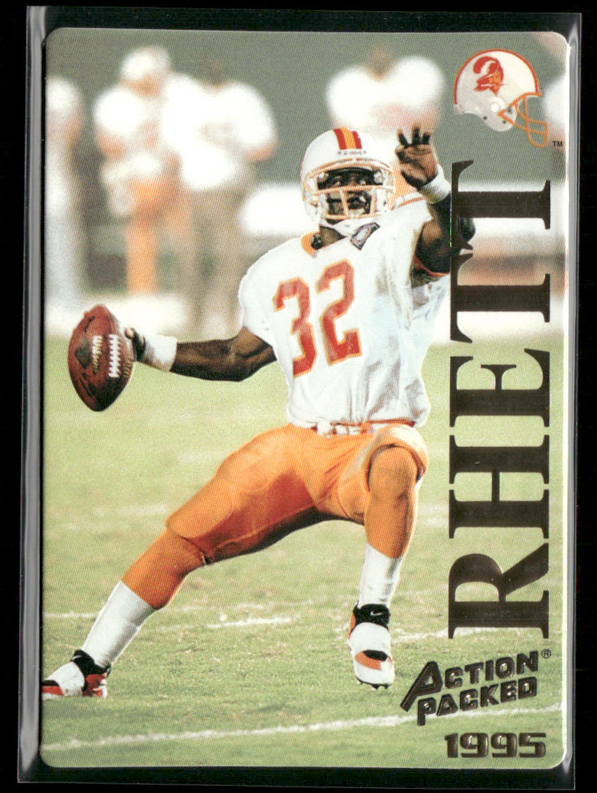 Errict Rhett 1995 Action Packed #78 Tampa Bay Buccaneers