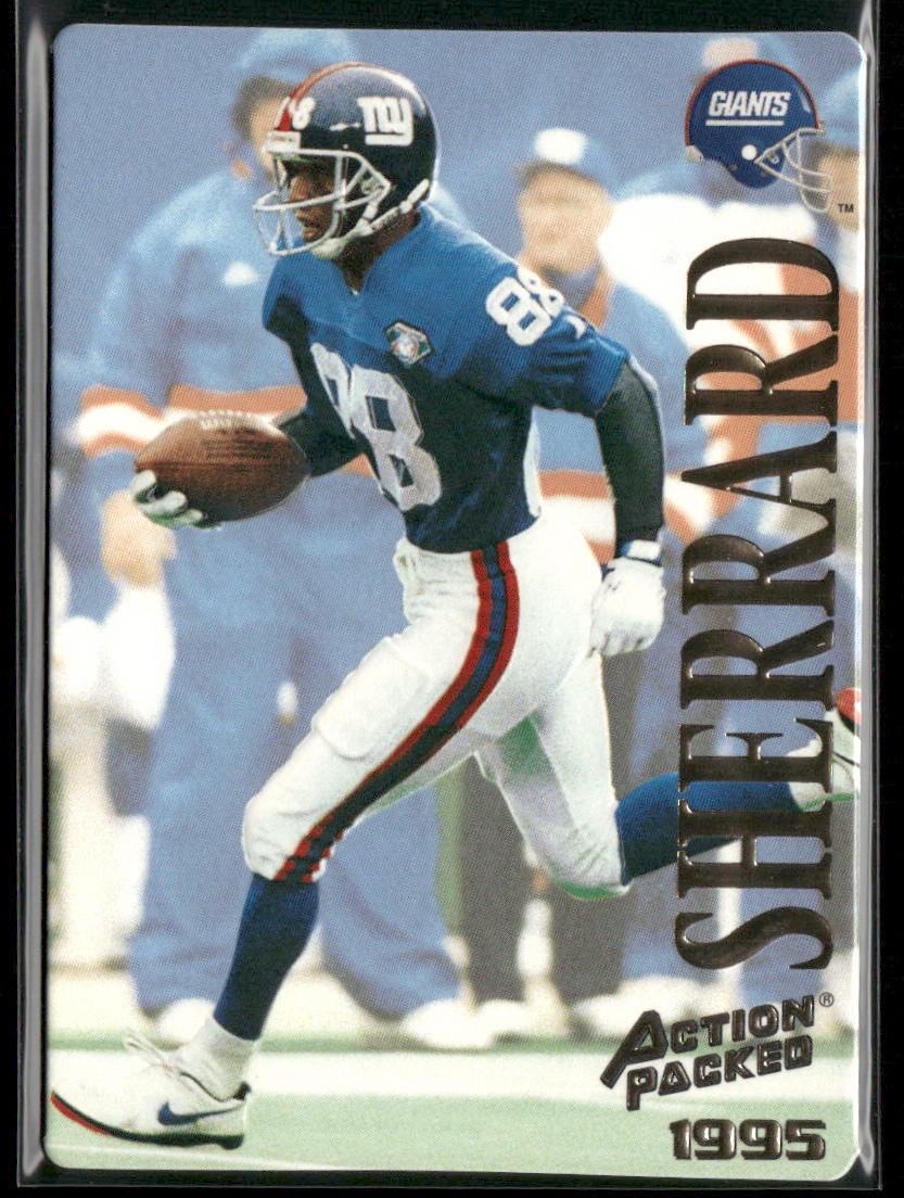 Mike Sherrard 1995 Action Packed #77 New York Giants