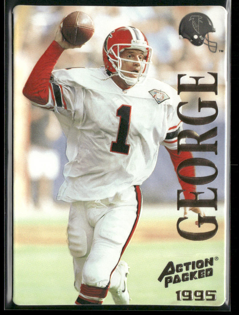 Jeff George 1995 Action Packed #74 Atlanta Falcons