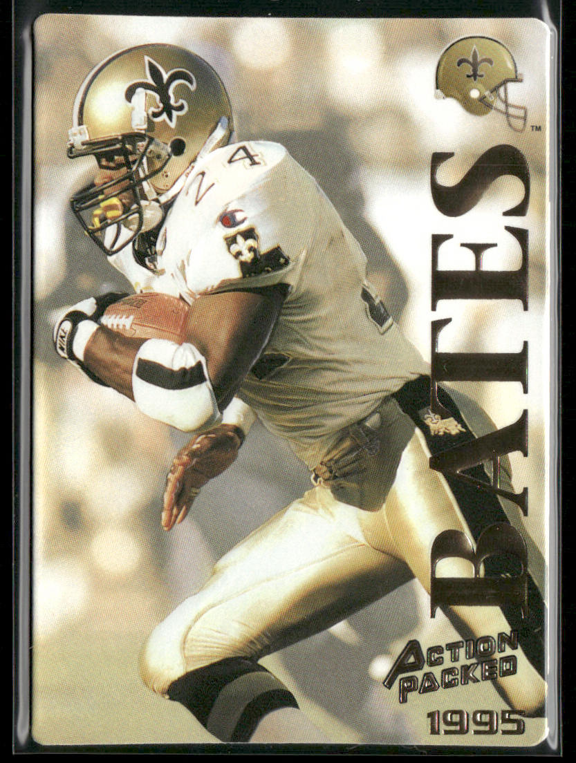 Mario Bates 1995 Action Packed #69 New Orleans Saints