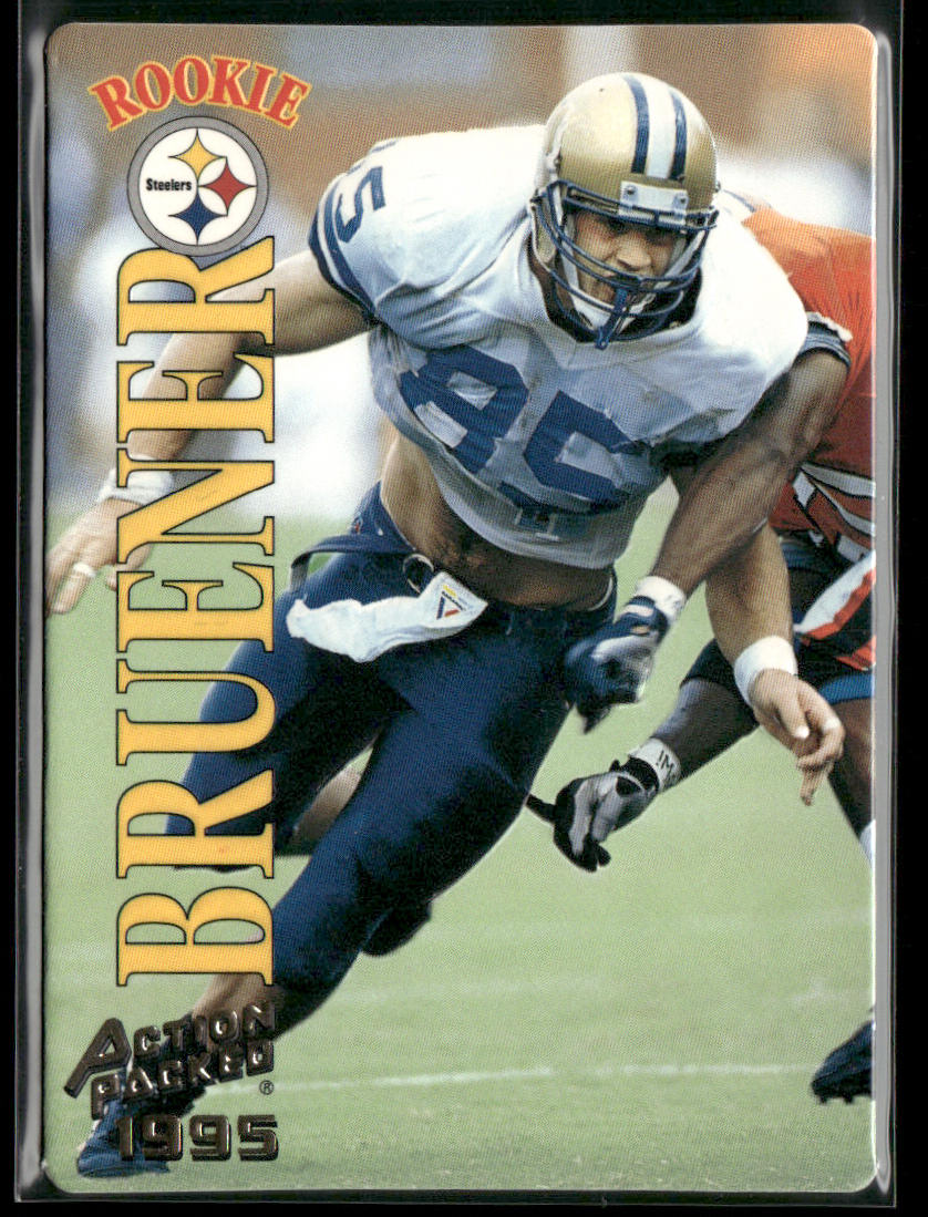Mark Bruener 1995 Action Packed #107 RC Pittsburgh Steelers