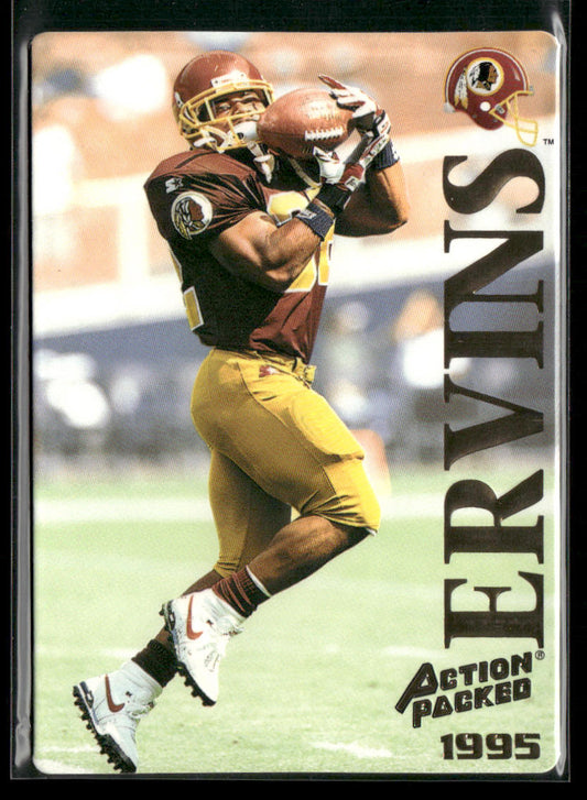 Ricky Ervins 1995 Action Packed #102 Washington Redskins