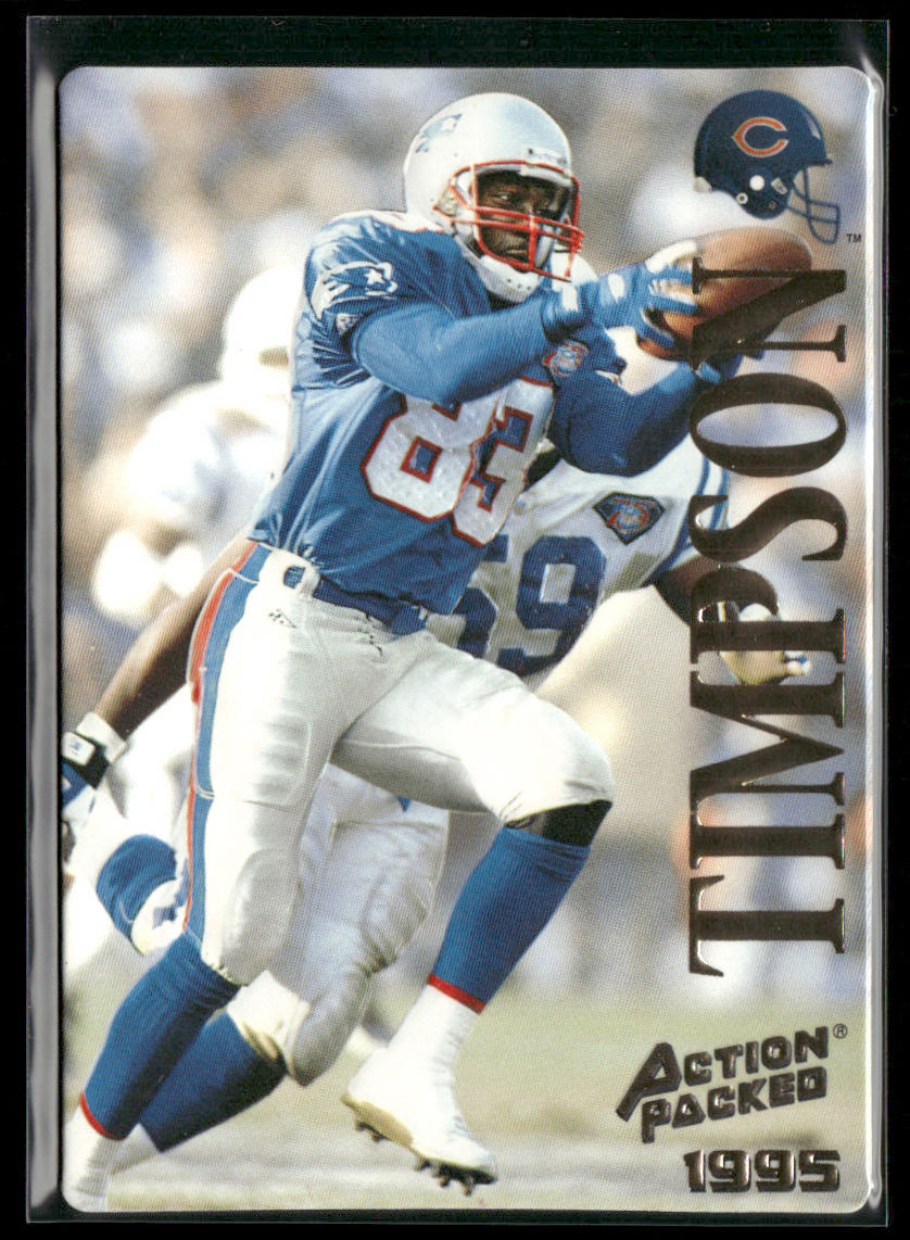 Michael Timpson 1995 Action Packed #100 Chicago Bears
