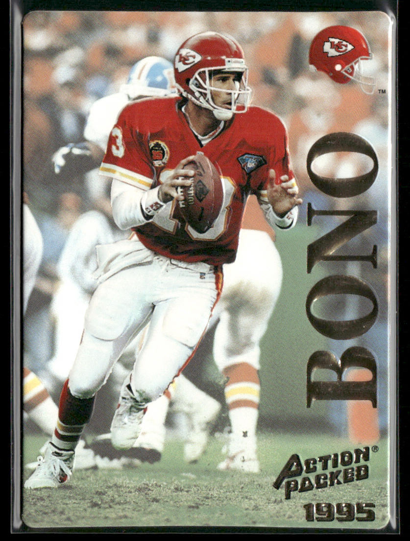 Steve Bono 1995 Action Packed #91 Kansas City Chiefs