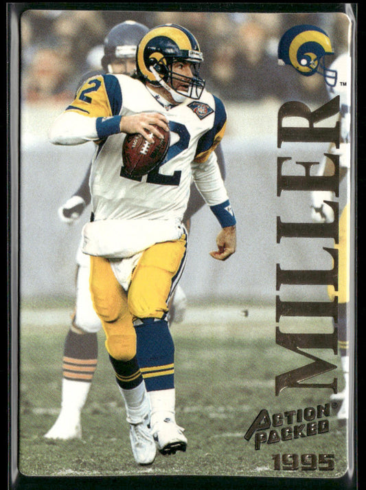 Chris Miller 1995 Action Packed #89 St. Louis Rams
