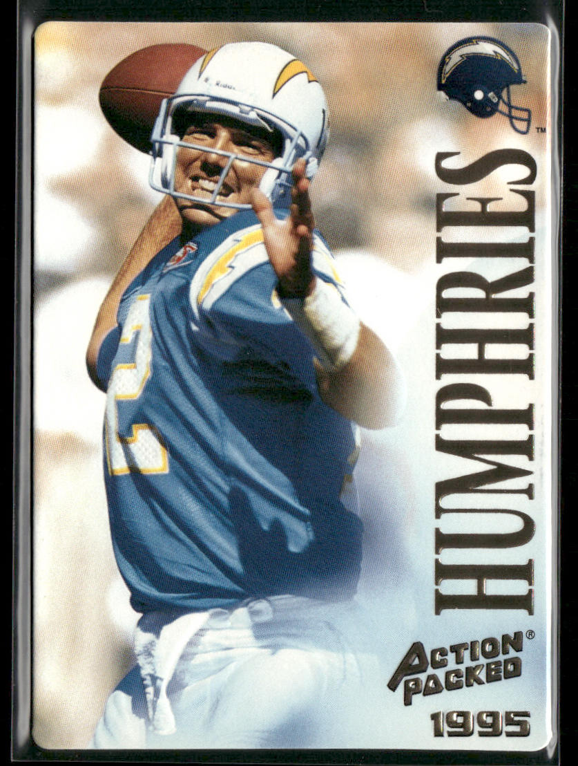Stan Humphries 1995 Action Packed #88 San Diego Chargers