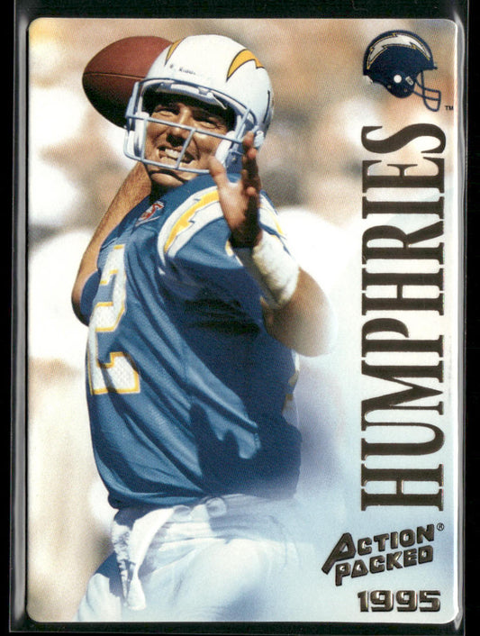 Stan Humphries 1995 Action Packed #88 San Diego Chargers