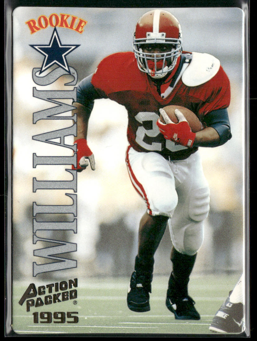 Sherman Williams 1995 Action Packed #125 RC Dallas Cowboys