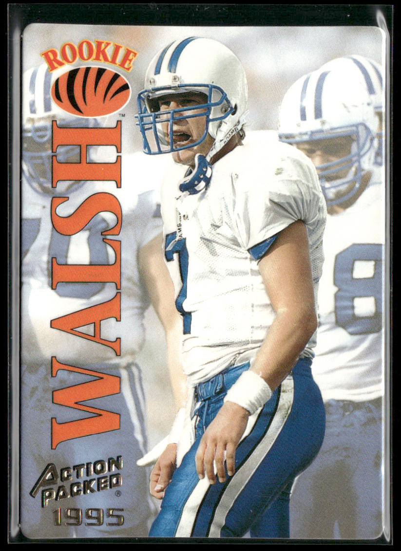 John Walsh 1995 Action Packed #122 RC Cincinnati Bengals