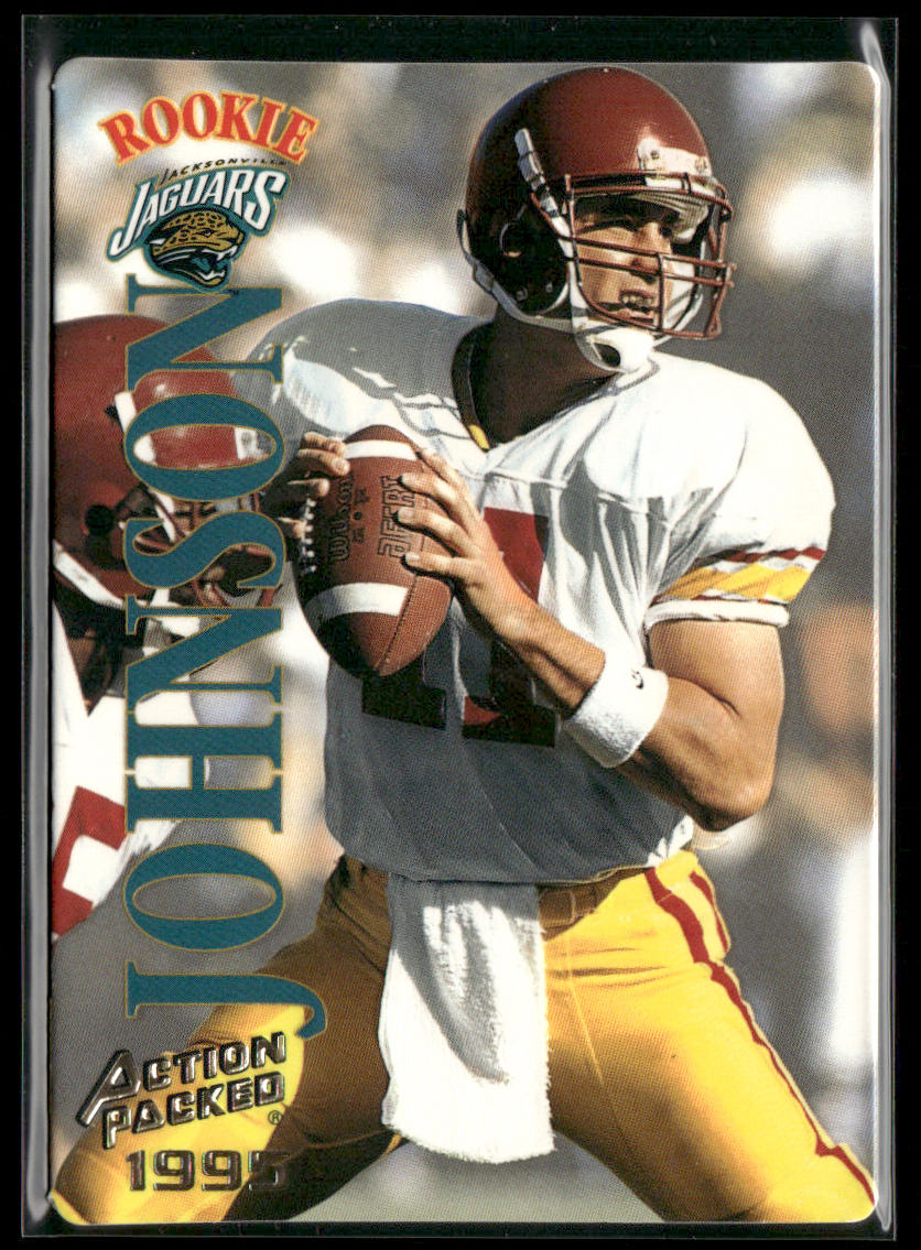 Rob Johnson 1995 Action Packed #121 RC Jacksonville Jaguars