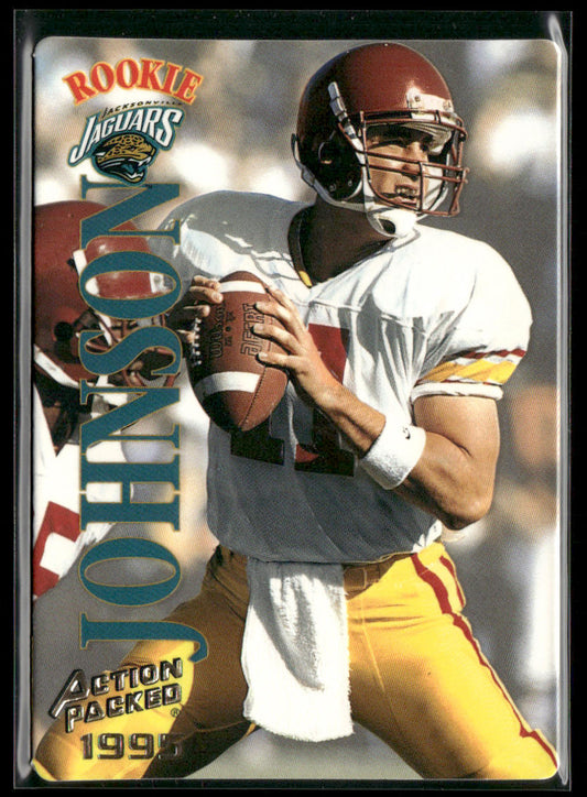 Rob Johnson 1995 Action Packed #121 RC Jacksonville Jaguars