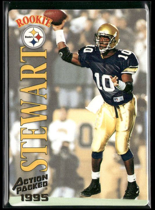 Kordell Stewart 1995 Action Packed #120 RC Pittsburgh Steelers