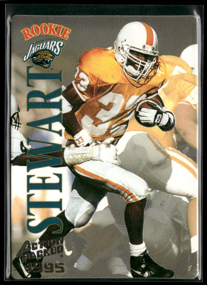 James Stewart 1995 Action Packed #118 RC Jacksonville Jaguars