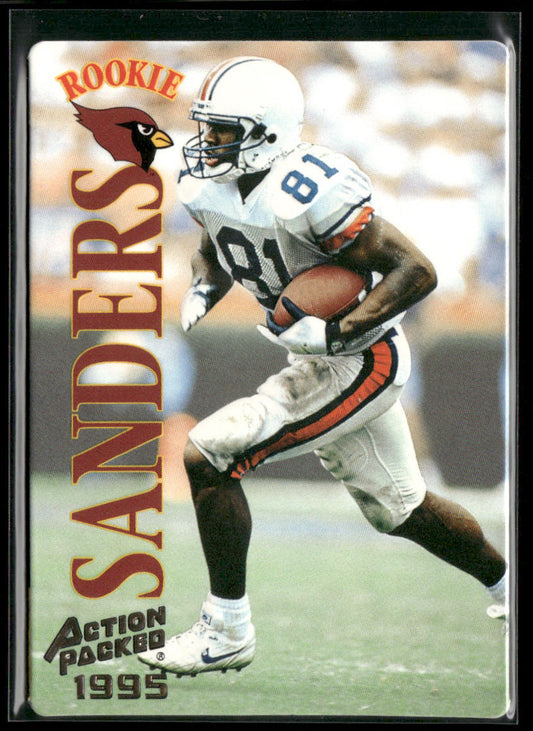Frank Sanders 1995 Action Packed #117 RC Arizona Cardinals