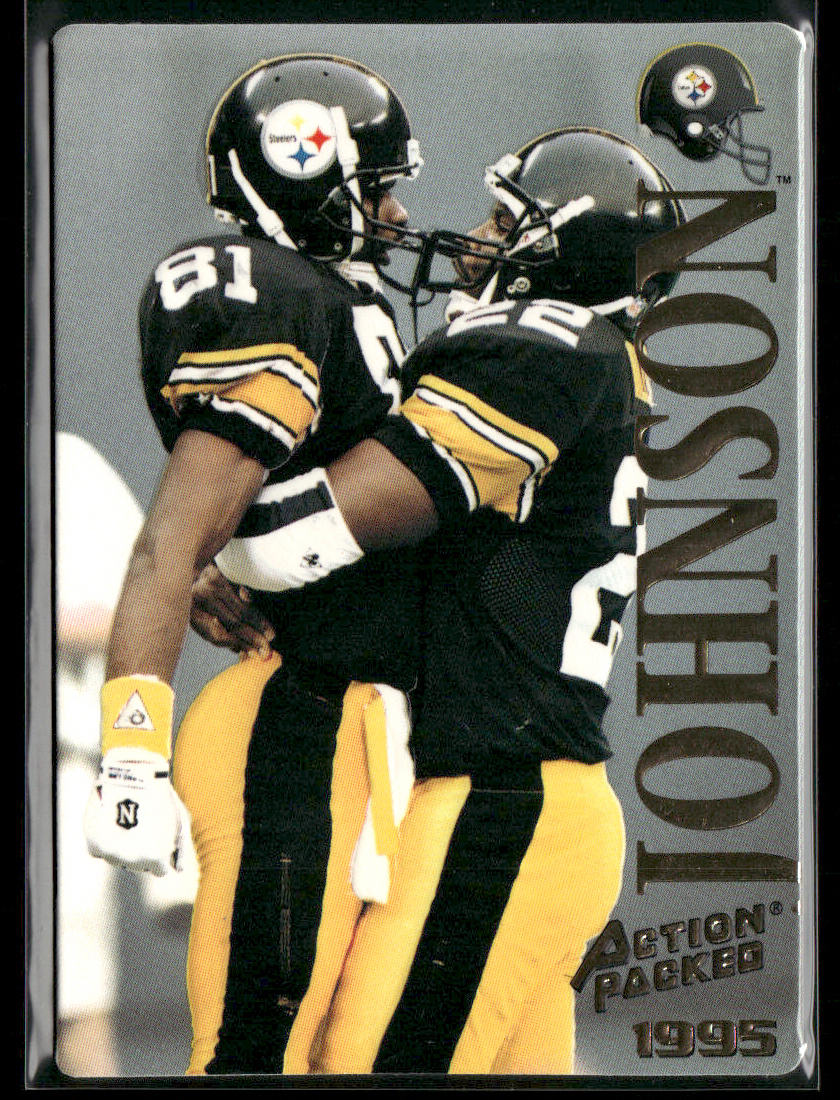 Charles Johnson 1995 Action Packed #114 Pittsburgh Steelers