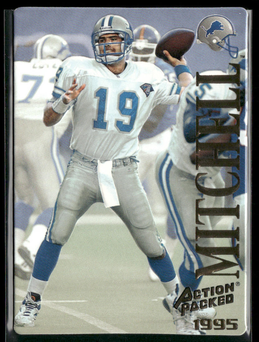 Scott Mitchell 1995 Action Packed #113 Detroit Lions