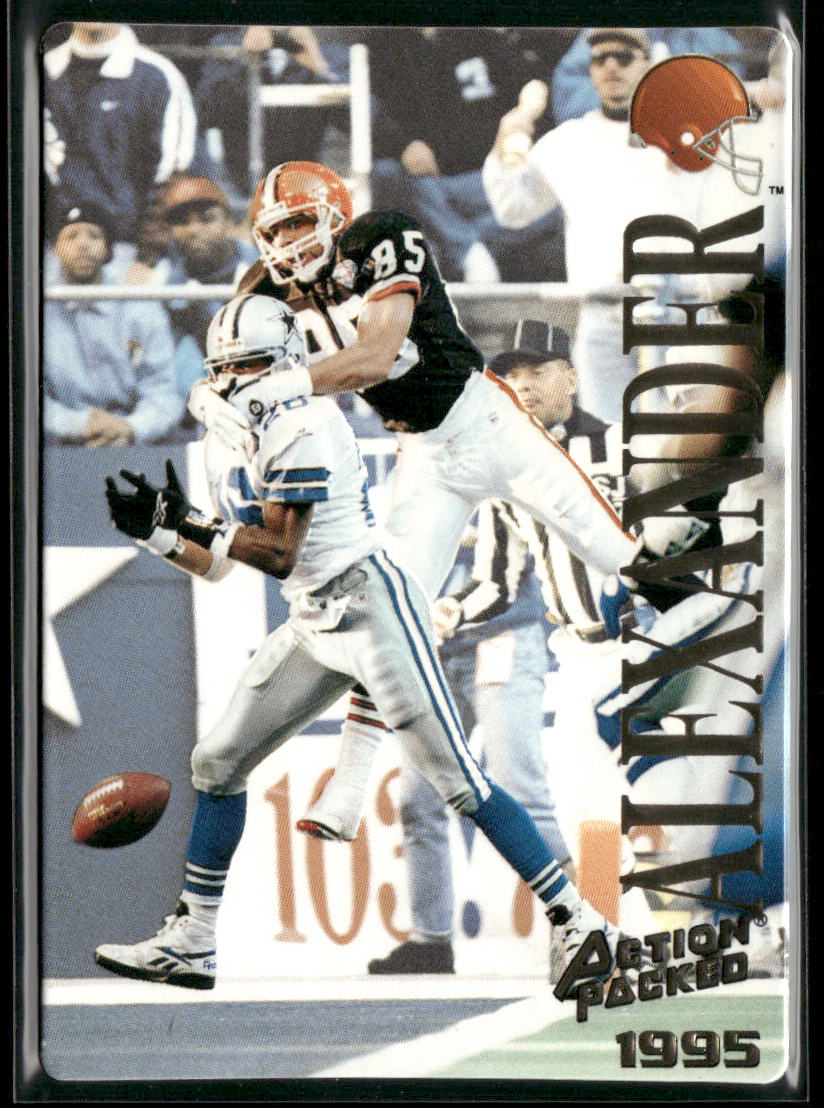 Derrick Alexander 1995 Action Packed #110 Cleveland Browns