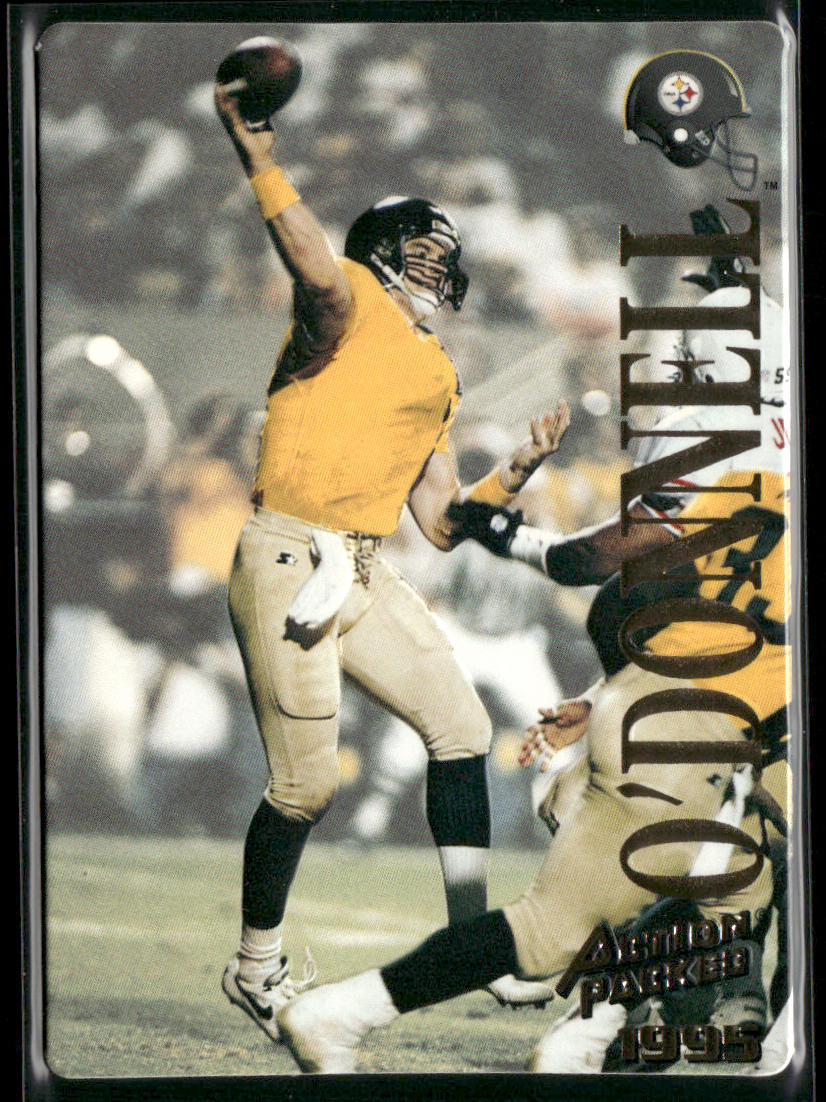 Neil O'Donnell 1995 Action Packed #109 Pittsburgh Steelers