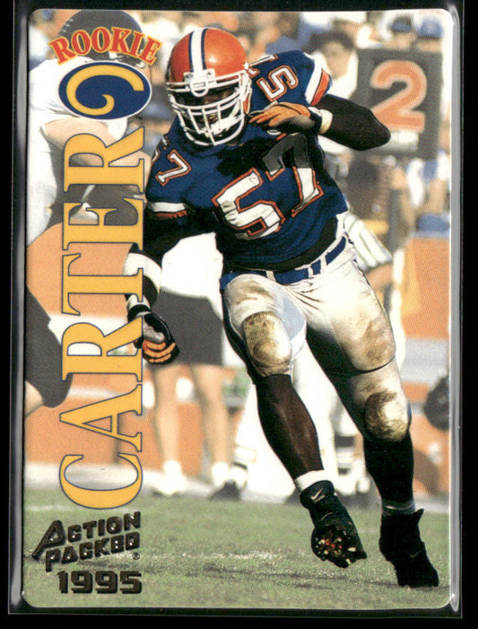 Kevin Carter 1995 Action Packed #108 RC St. Louis Rams