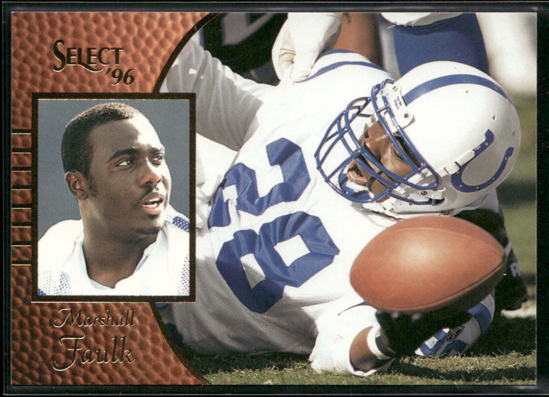 Marshall Faulk 1996 Select #2 Indianapolis Colts