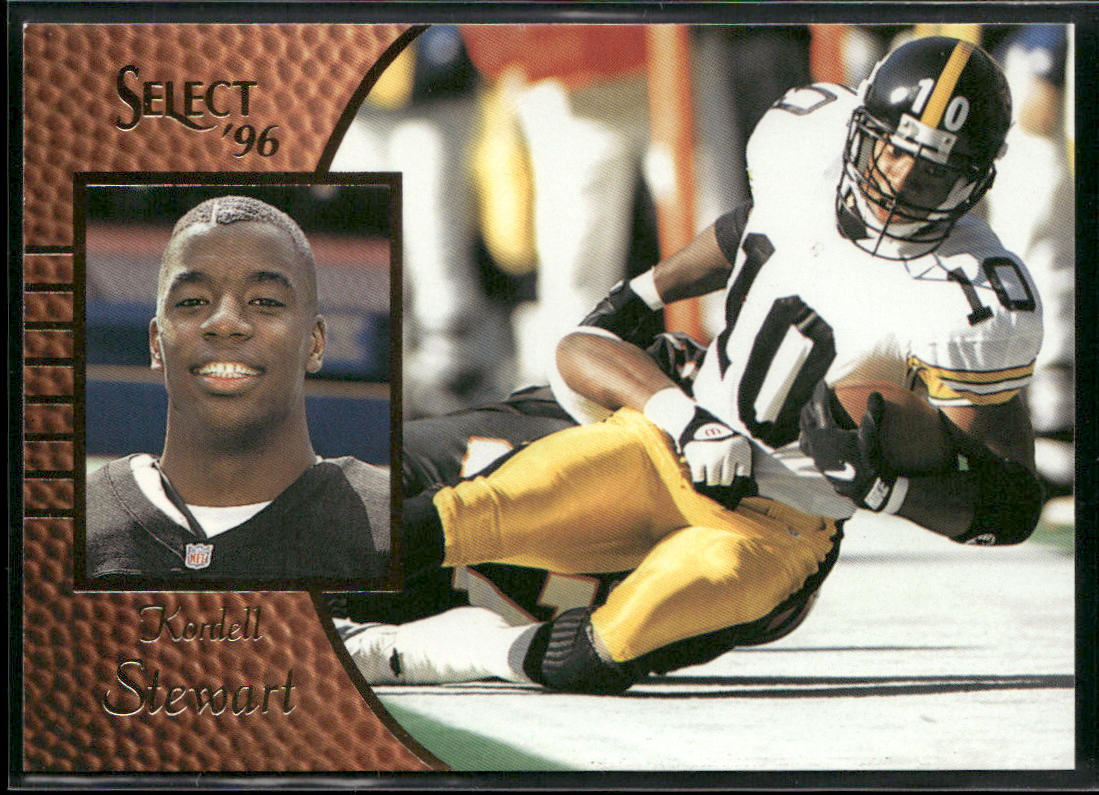 Kordell Stewart 1996 Select #3 Pittsburgh Steelers