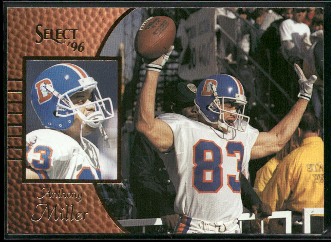 Anthony Miller 1996 Select #10 Denver Broncos