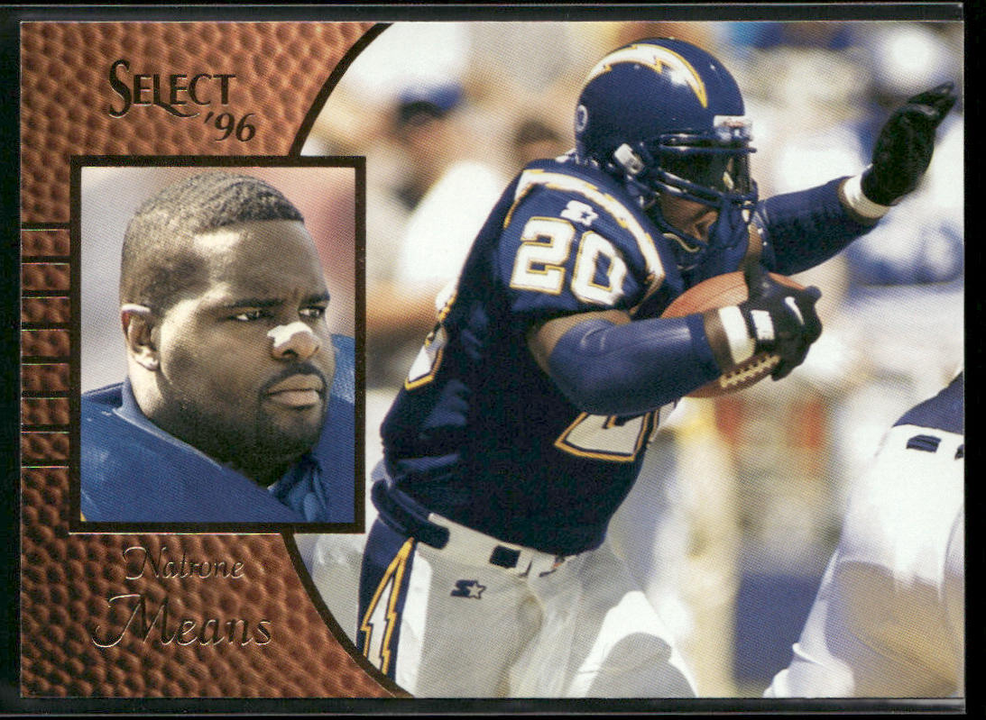 Natrone Means 1996 Select #12 Jacksonville Jaguars