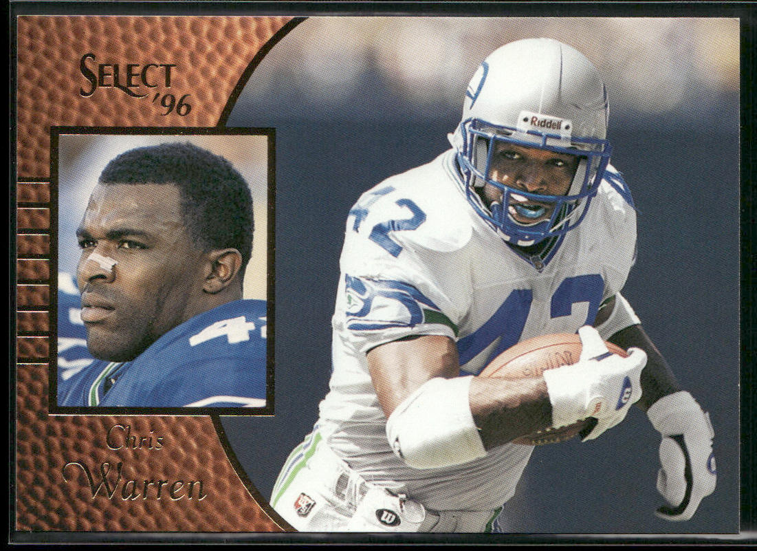 Chris Warren 1996 Select #15 Seattle Seahawks