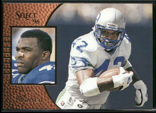 Chris Warren 1996 Select #15 Seattle Seahawks