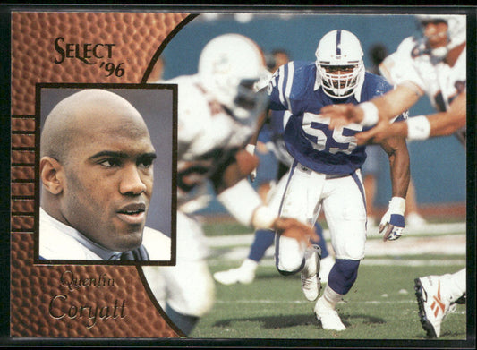 Quentin Coryatt 1996 Select #17 Indianapolis Colts