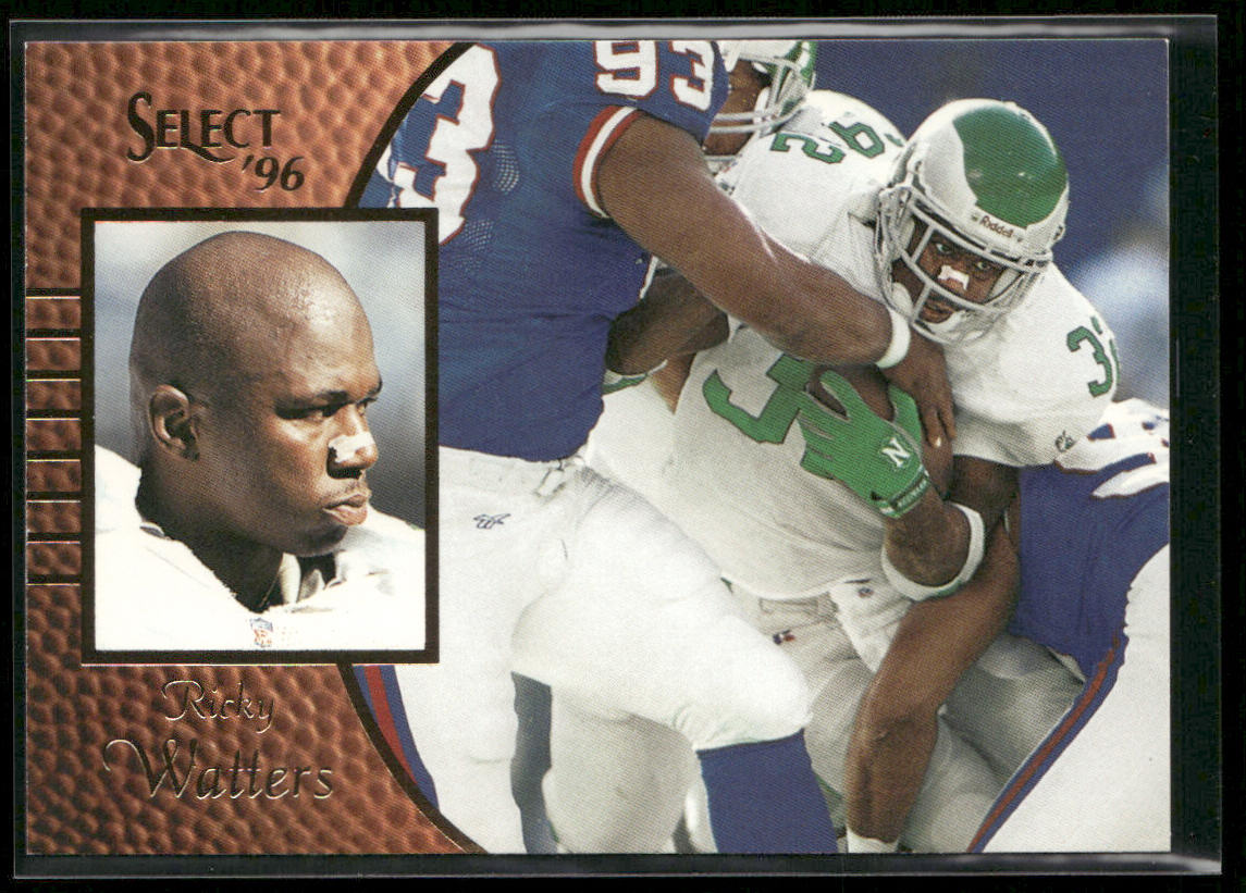 Ricky Watters 1996 Select #27 Philadelphia Eagles