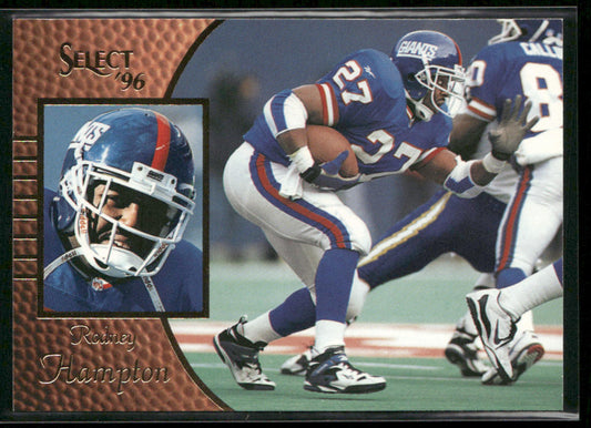 Rodney Hampton 1996 Select #29 New York Giants