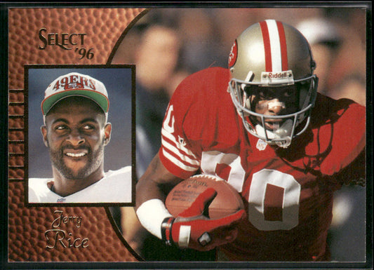 Jerry Rice 1996 Select #33 San Francisco 49ers